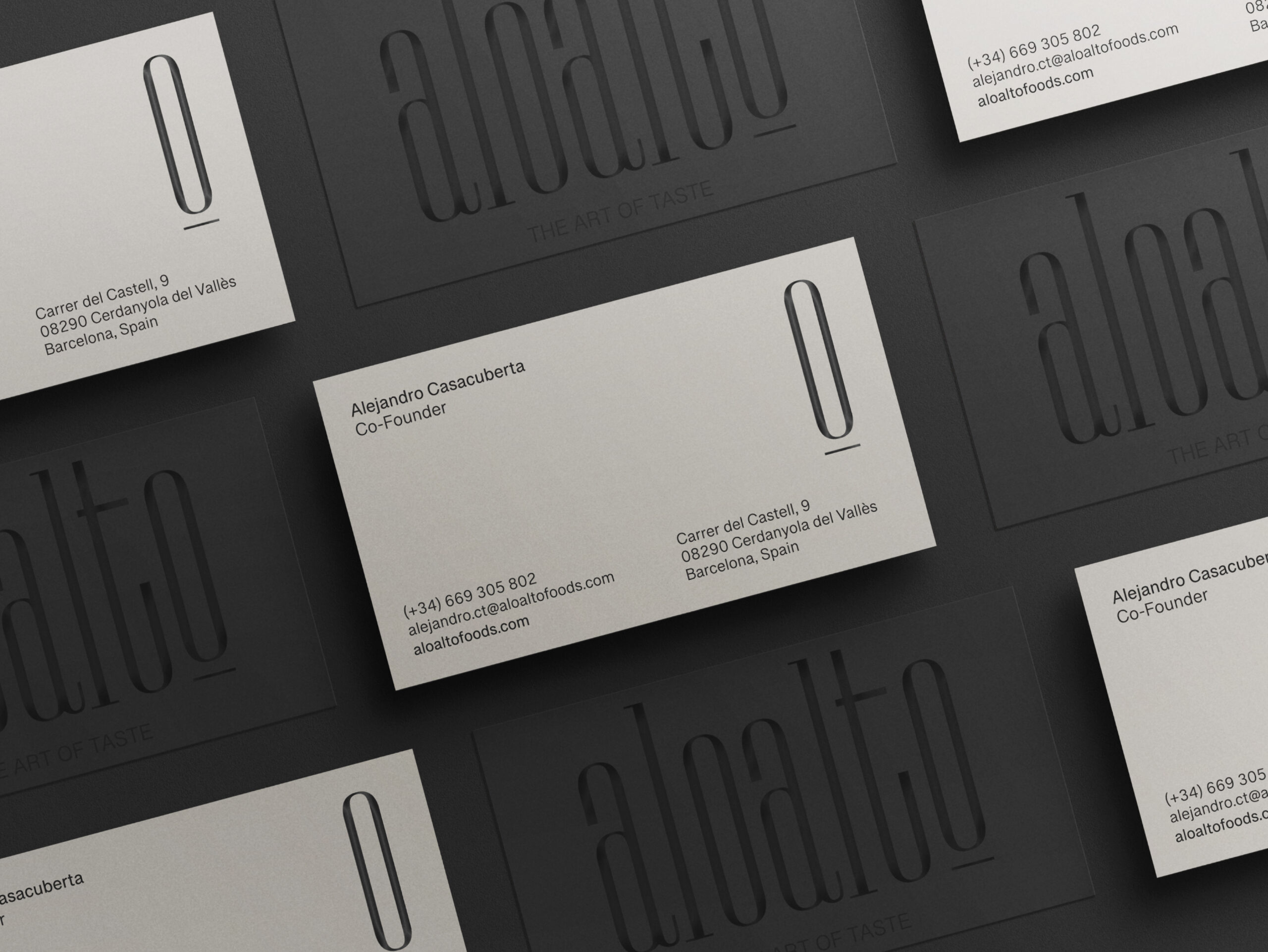 Tarjetas de visita AloAlto